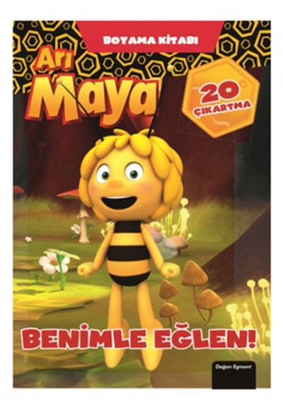 Arı Maya Benimle Eğlen - Boyama Kitabı