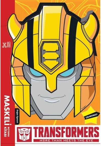 Transformers - Maskeli Boyama Kitabı