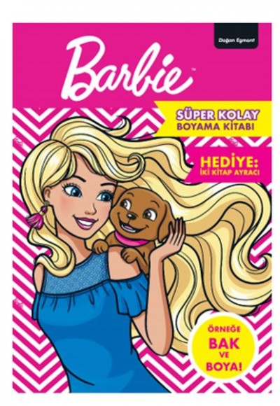 Barbie Süper Kolay Boyama Kitabı