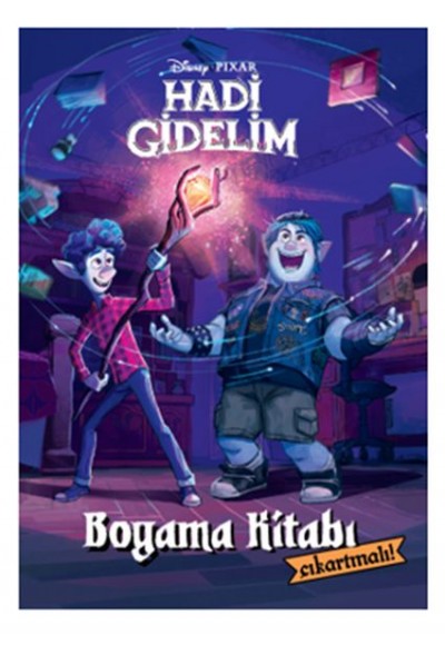 Disney Pixar Hadi Gidelim Çıkartmalı Boyama Kitabı