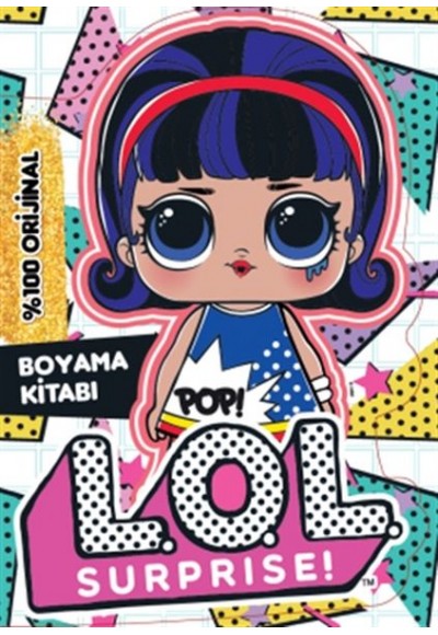 Lol Surprise Popheart Boyama Kitabı
