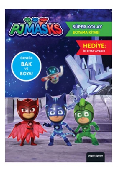 Pjmasks Süper Kolay Boyama Kitabı