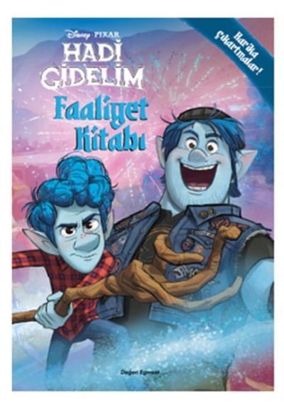 Disney Pixar Hadi Gidelim Çıkartmalı Faaliyet Kitabı