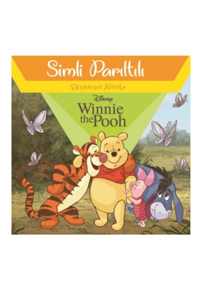 Disney Winnie The Pooh - Simli Parıltılı Boyama Kitabı