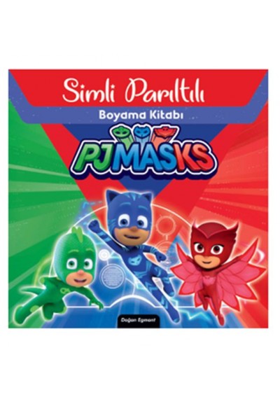 Pjmasks Simli Parıltılı Boyama Kitabı