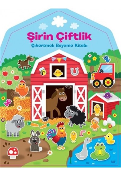 Şirin Çiftlik Çıkartmalı Boyama Kitabı