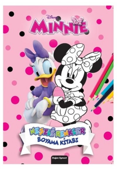 Disney Minnie Neşeli Renkler Boyama Kitabı