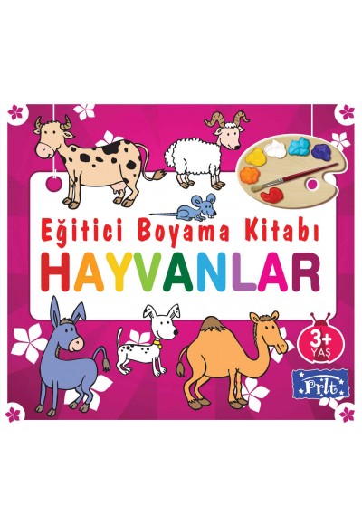 Eğitici Boyama Kitabı - Hayvanlar