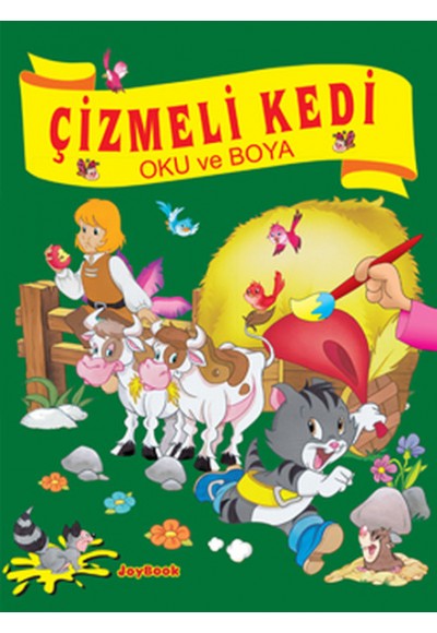 Çizmeli Kedi - Oku ve Boya