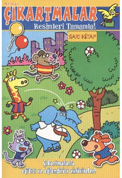 Neşeli Çıkartmalar - Sarı Kitap