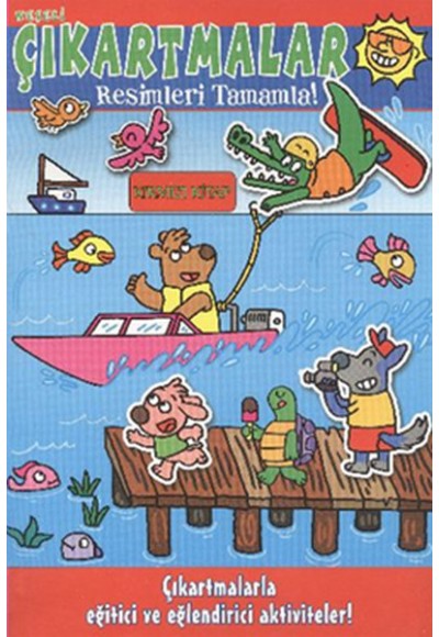 Neşeli Çıkartmalar - Kırmızı Kitap