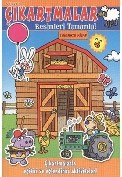 Neşeli Çıkartmalar - Turuncu Kitap