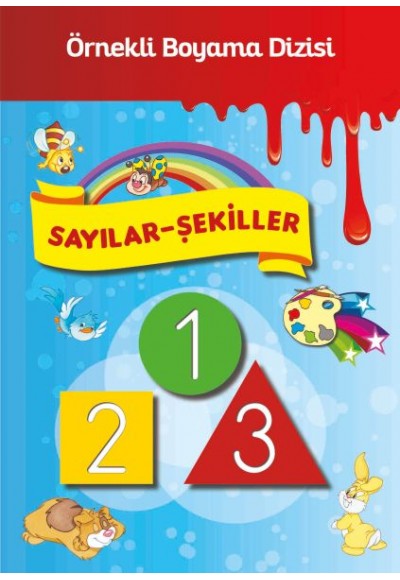 Örnekli Boyama - Sayılar - Şekiller