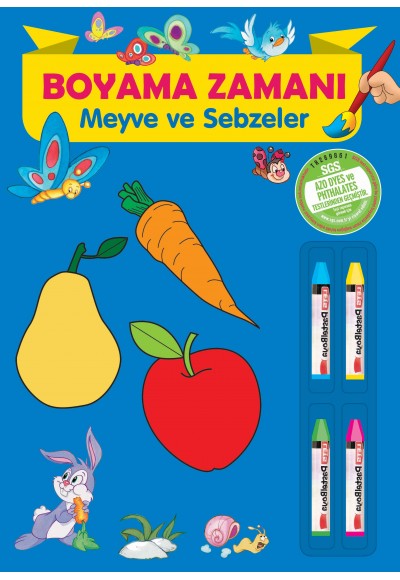 Boyama Zamanı: Meyve ve Sebzeler