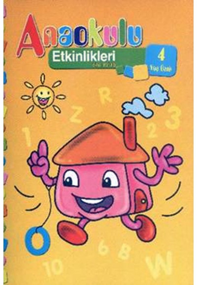 Anaokulu Etkinlikleri Sarı Kitap (4 Yaş)