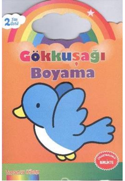 Gökkuşağı Boyama Turuncu Kitap