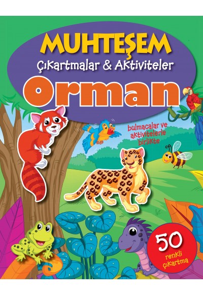 Muhteşem Çıkartmalar ve Aktiviteler - Orman