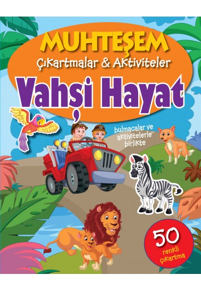 Muhteşem Çıkartmalar ve Aktiviteler - Vahşi Hayat