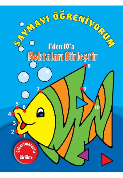 Saymayı Öğreniyorum 1'den 10'a Noktaları Birleştir