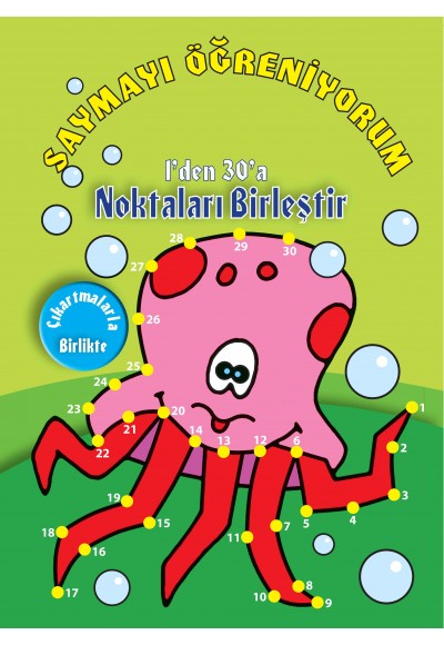 Saymayı Öğreniyorum 1'den 30'a Noktaları Birleştir