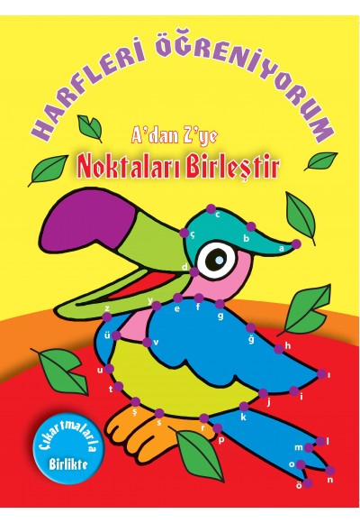 Harfleri Öğreniyorum A'dan Z'ye Noktaları Birleştir