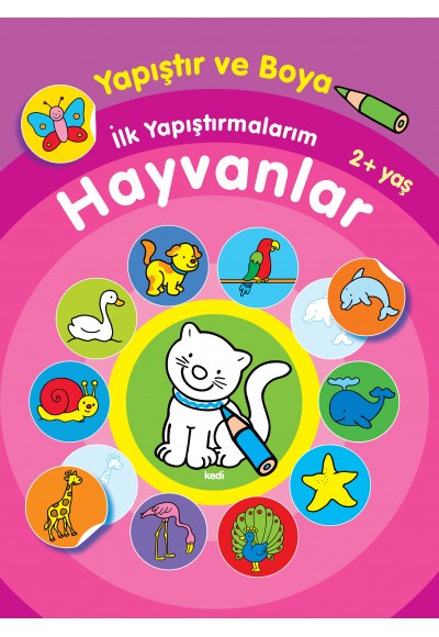 Yapıştır ve Boya İlk Yapıştırmalarım - Hayvanlar