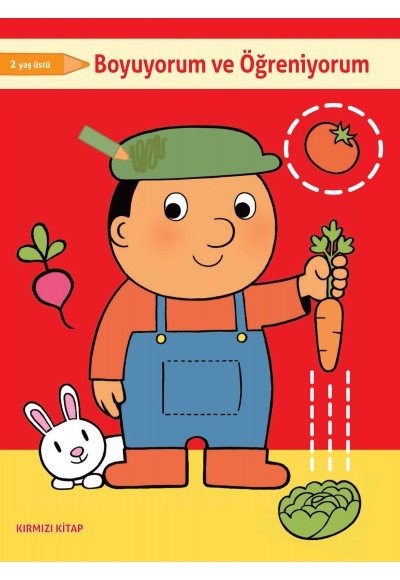 Boyuyorum ve Öğreniyorum - Kırmızı Kitap +2 Yaş