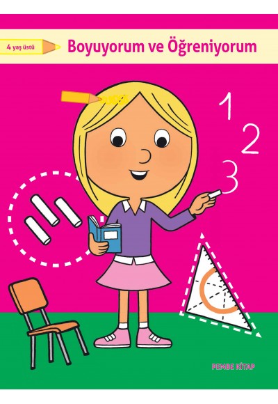 Boyuyorum ve Öğreniyorum - Pembe Kitap +4 Yaş