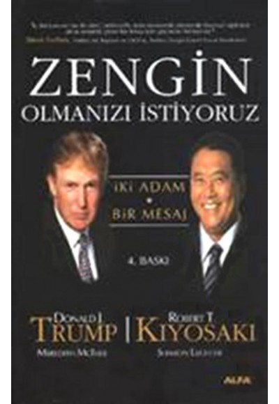 Zengin Olmanızı İstiyoruz