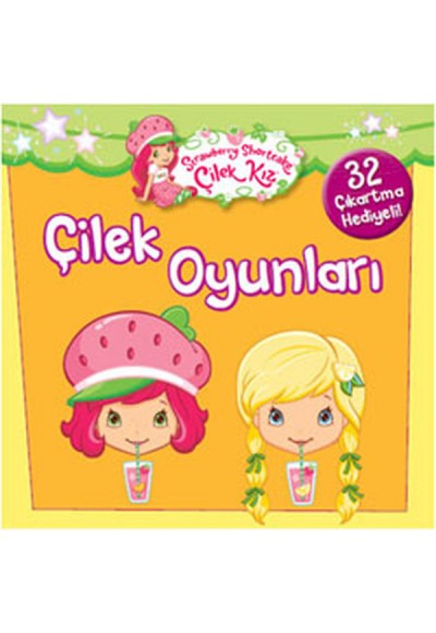 Çilek Kız - Çilek Oyunları (32 Çıkartma Hediyeli)