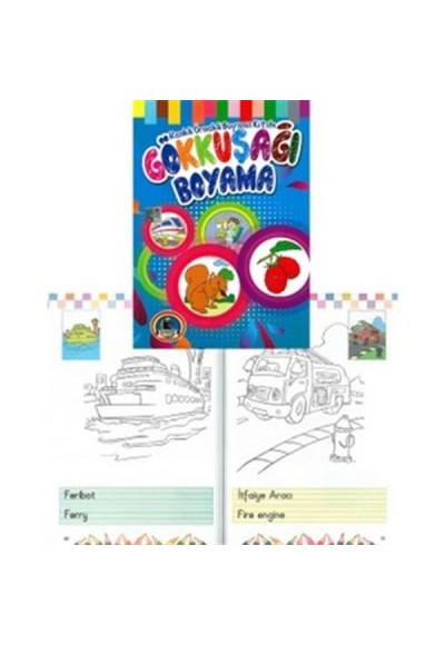 Gökkuşağı Boyama