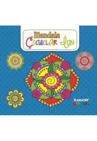 Mandala Çocuklar İçin - Mavi