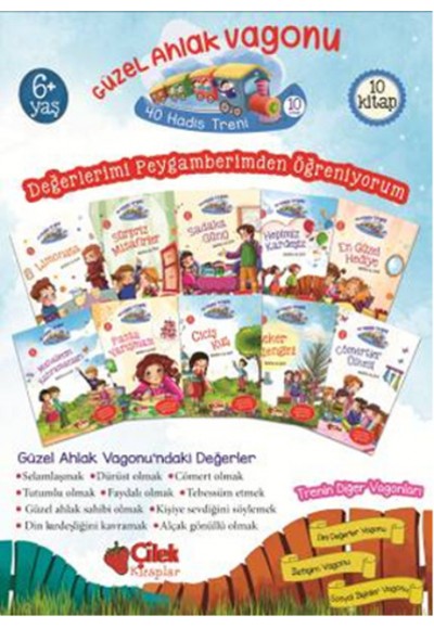 Güzel Ahlak Vagonu (10 Kitap) / 40 Hadis Treni 1