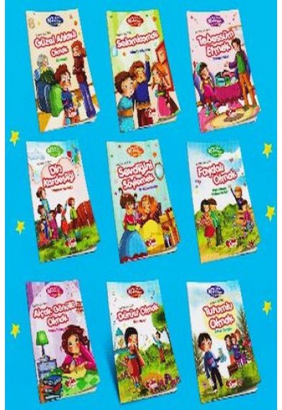 40 Öykü 40 Değer Güzel Ahlak Dizisi Seti (10 Kitap)