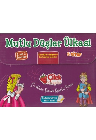 Mutlu Düşler Ülkesi Serisi (5 Kitap Kutulu) - (2. ve 3. Sınıf)