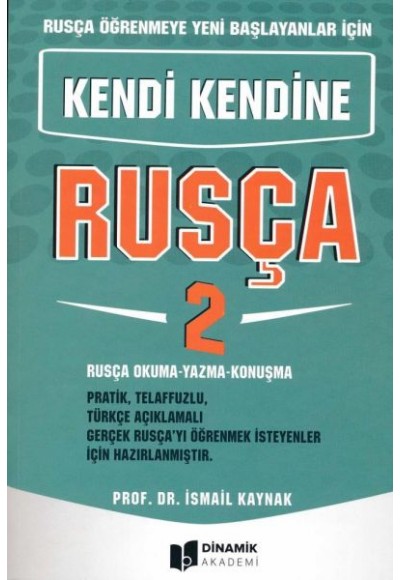 Dinamik Akademi Kendi Kendine Rusça 2 (Yeni)