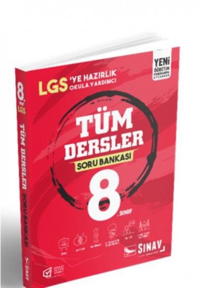 Sınav 8. Sınıf Tüm Dersler Soru Bankası (Yeni)