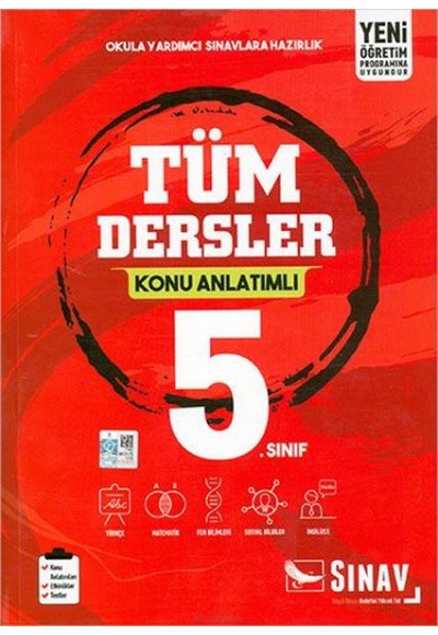 Sınav 5. Sınıf Tüm Dersler Konu Anlatımlı (Yeni)