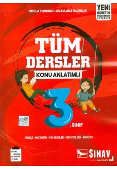 Sınav 3. Sınıf Tüm Dersler Konu Anlatımlı (Yeni)