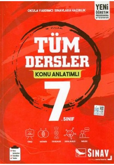 Sınav 7. Sınıf Tüm Dersler Konu Anlatımlı (Yeni)