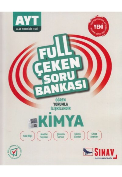 Sınav AYT Kimya Full Çeken Soru Bankası (Yeni)