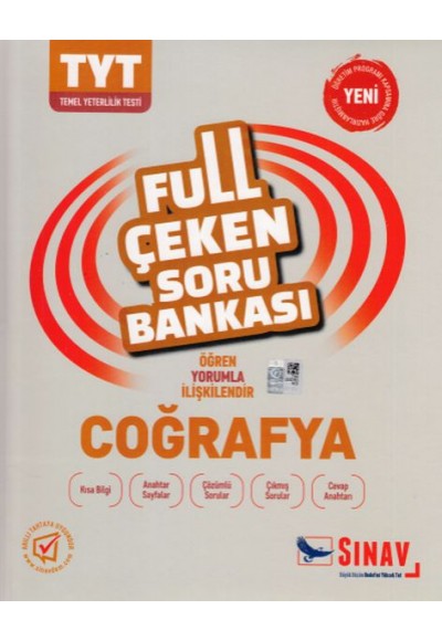 Sınav TYT Coğrafya Full Çeken Soru Bankası (Yeni)