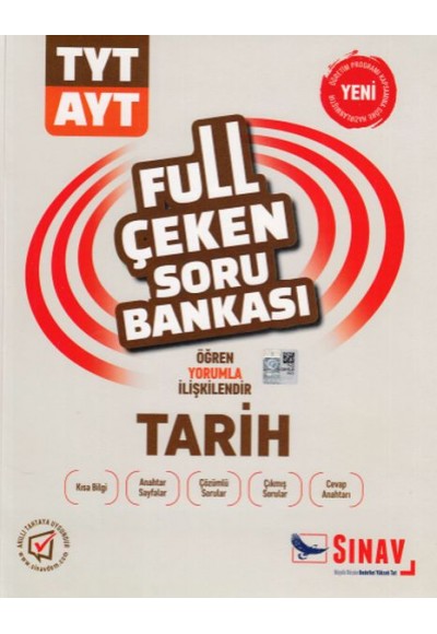 Sınav TYT AYT Tarih Full Çeken Soru Bankası (Yeni)