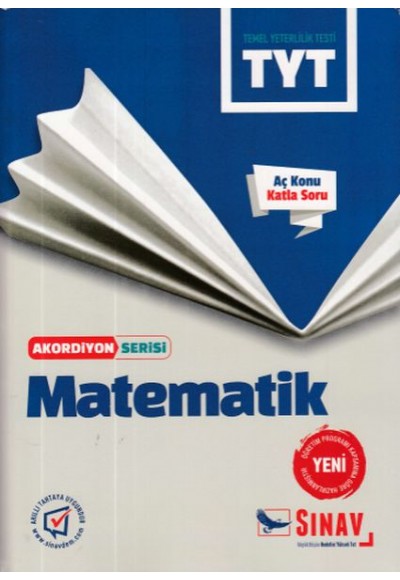 Sınav TYT Matematik Akordiyon Serisi  (Yeni)