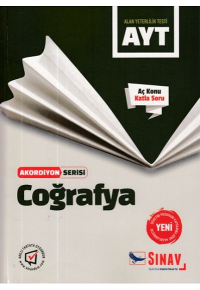 Sınav AYT Coğrafya Akordiyon Serisi (Yeni)