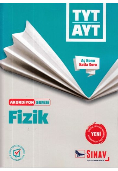 Sınav TYT AYT Fizik Akordiyon Serisi (Yeni)