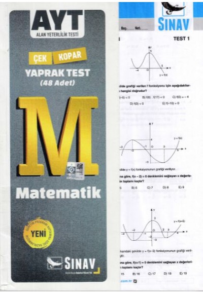 Sınav AYT Matematik Yaprak Test (Yeni)