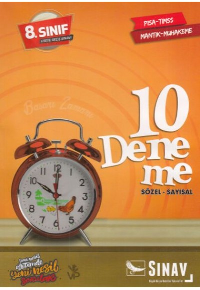 Sınav 8. Sınıf 10 Deneme Sözel-Sayısal (Yeni)