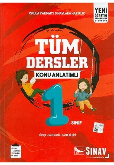 Sınav 1.Sınıf Tüm Dersler Konu Anlatımlı (Yeni)