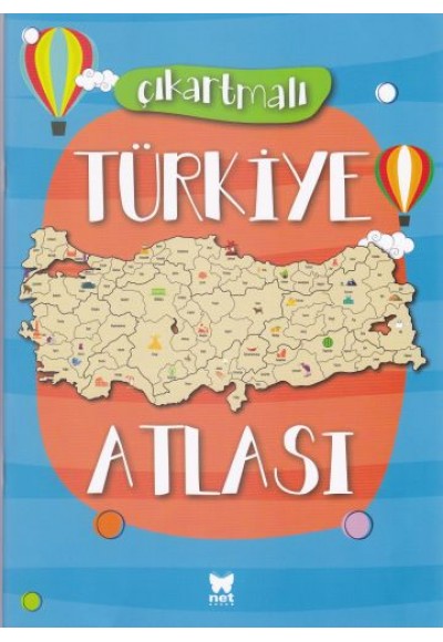 Çıkartmalı Türkiye Atlası